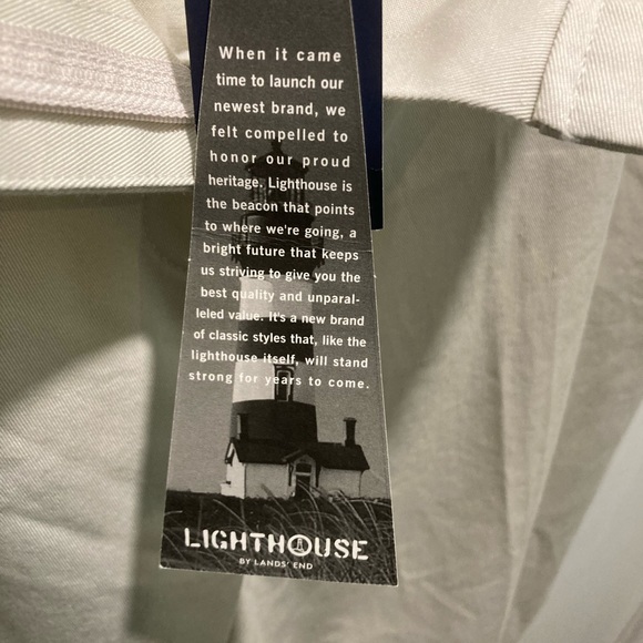 Lands’ End-NWT
16P khaki lighthouse collection 
High Rise
straight leg - Picture 2 of 7